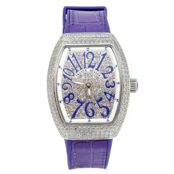 ساعت مچی زنانه فرانک مولر نقره ای