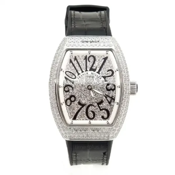 ساعت مچی زنانه فرانک مولر نقره ای