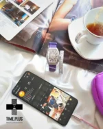 ساعت مچی زنانه فرانک مولر نقره ای