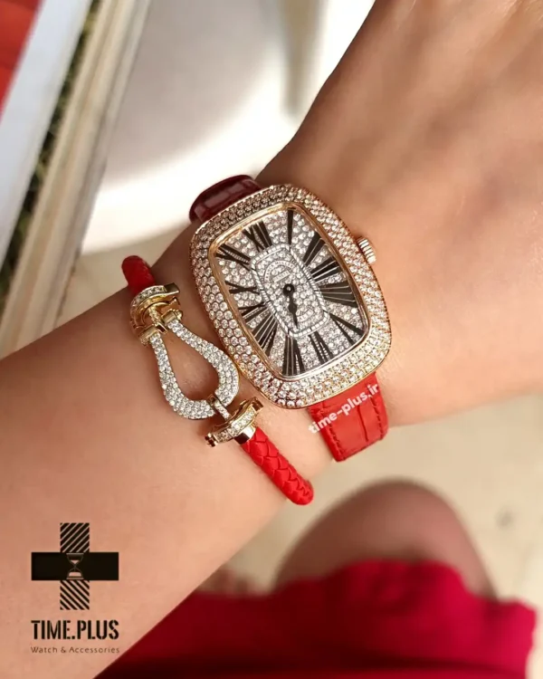 ساعت مچی زنانه فرانک مولر رزگلد