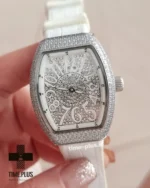 ساعت مچی زنانه فرانک مولر نقره ای