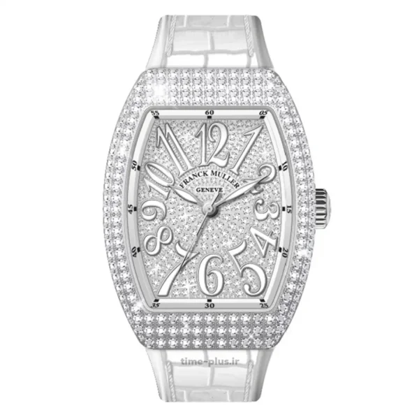 ساعت مچی زنانه فرانک مولر نقره ای