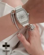 ساعت مچی زنانه فرانک مولر نقره ای