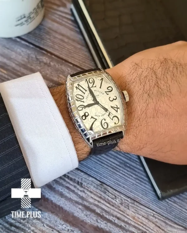 ساعت مچی مردانه فرانک مولر نقره ای