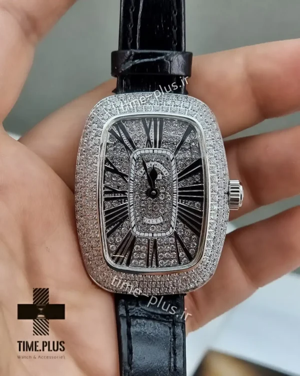 ساعت مچی زنانه فرانک مولر نقره ای