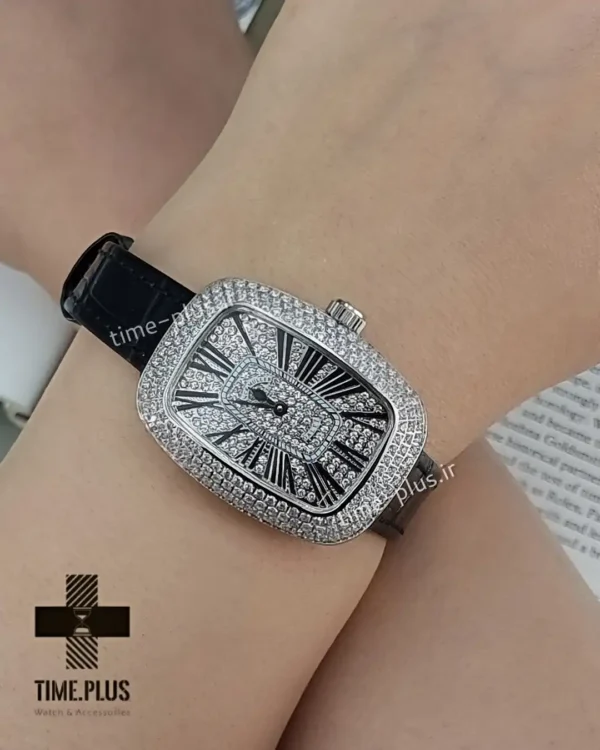 ساعت مچی زنانه فرانک مولر نقره ای