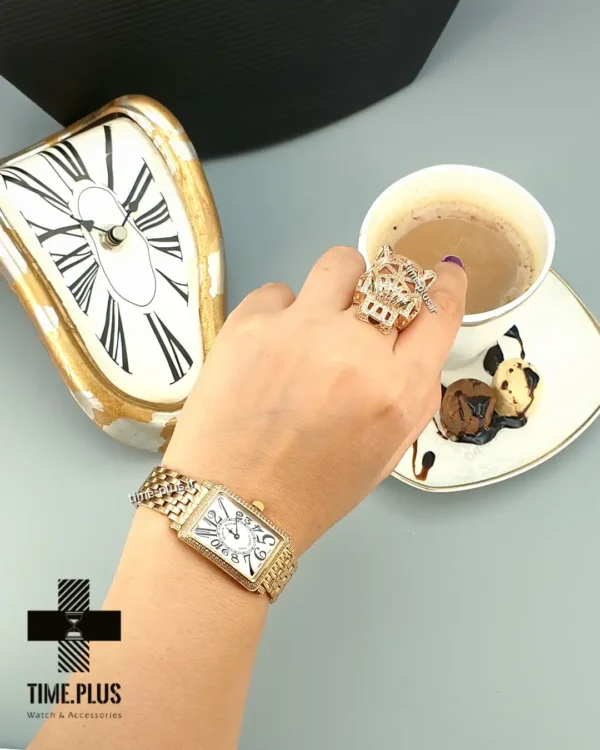 ساعت مچی زنانه فرانک مولر رزگلد