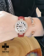 ساعت مچی زنانه فرانک مولر زرشکی