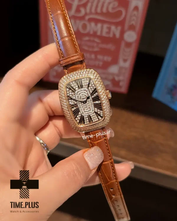 ساعت مچی زنانه فرانک مولر رزگلد