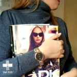 ساعت مچی زنانه گوچی رزگلد