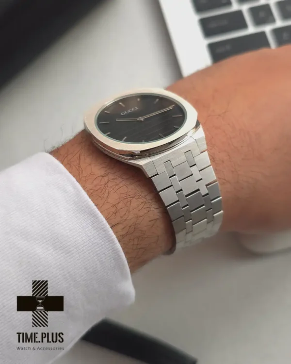 ساعت مچی مردانه گوچی مشکی