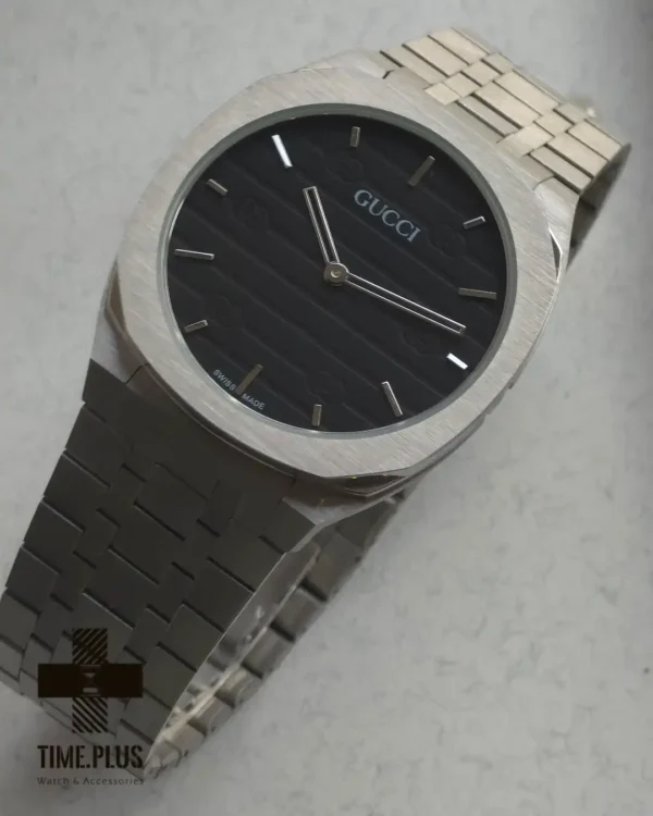 ساعت مچی مردانه گوچی مشکی