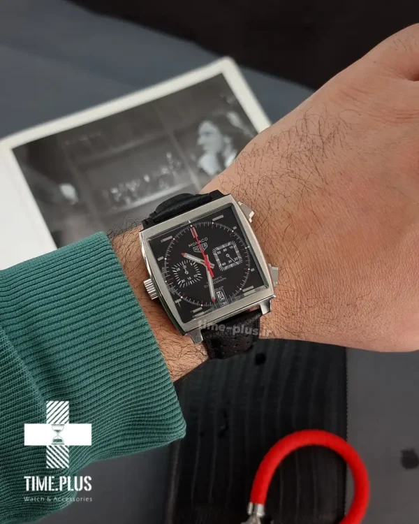 ساعت مچی مردانه تگ هویر مدل موناکو مشکی