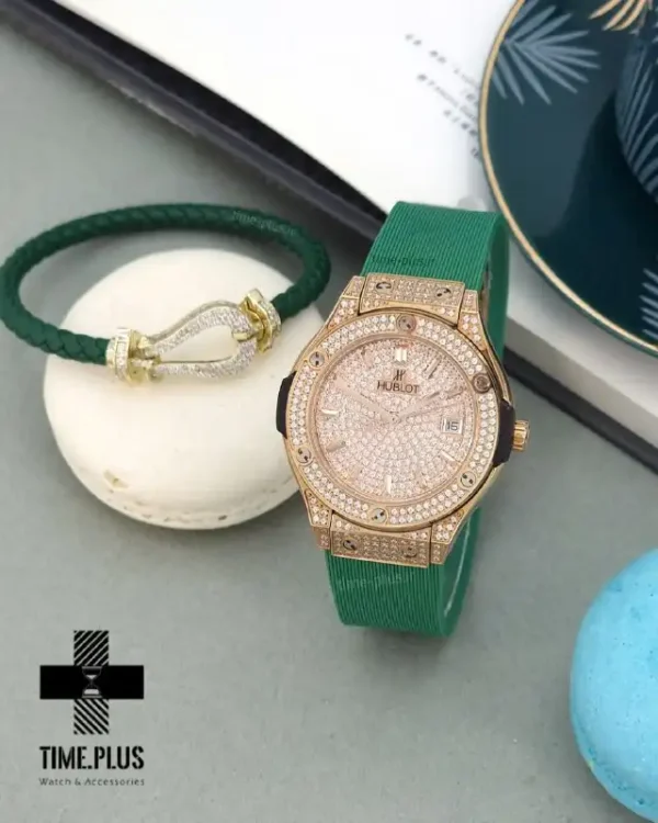 ساعت مچی زنانه هوبلو رزگلد