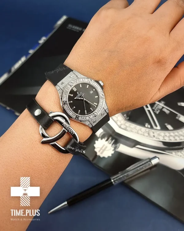 ساعت مچی زنانه هوبلو نقره ای