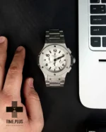 ساعت مچی مردانه هوبلو نقره ای مات