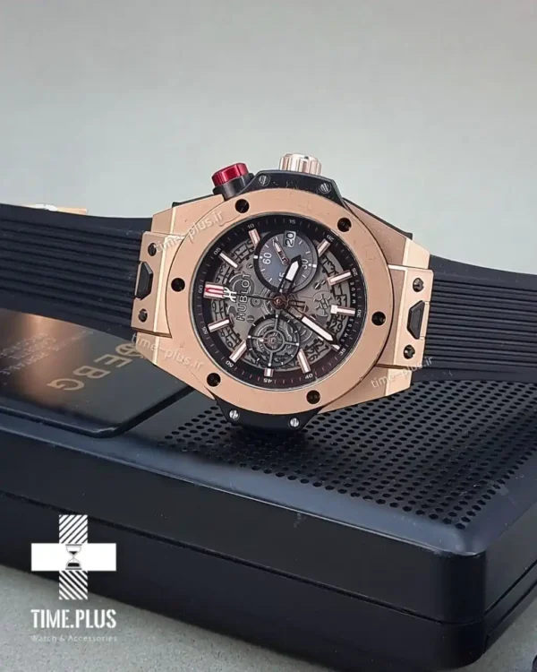 ساعت مچی مردانه هوبلو رزگلد مات