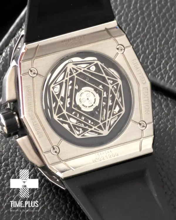 ساعت مچی مردانه هوبلو مدل Big Bang Sang Bleu III نقره ای مشکی