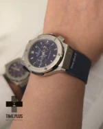 ساعت مچی ست زنانه و مردانه هوبلو سرمه ای