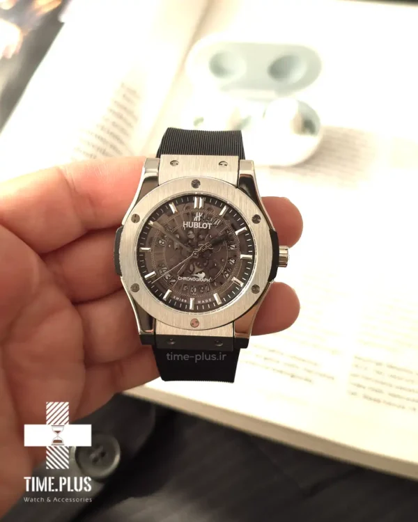 ساعت مچی مردانه هوبلو نقره ای