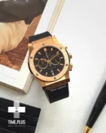 ساعت مچی مردانه هوبلو مدل کلاسیک فیوژن کرنوگراف مشکی