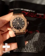 ساعت مچی زنانه هوبلو رزگلد مات