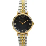 ساعت مچی زنانه امپریو آرمانی نقره ای طلایی