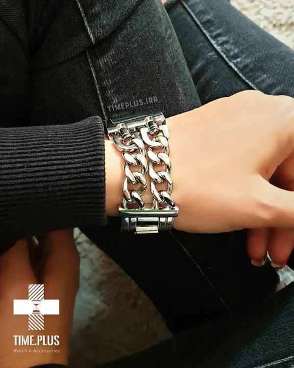 ساعت مچی زنانه نقره‌ای