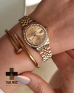 ساعت مچی زنانه مایکل فلینی مدل MF-2422L-E رزگلد