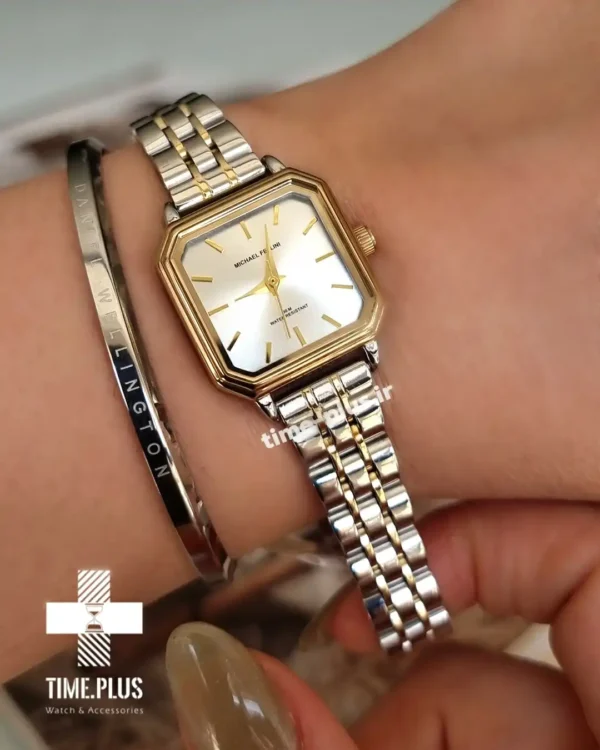 ساعت مچی زنانه مایکل فلینی مدل MF-2433L-A نقره ای و طلایی