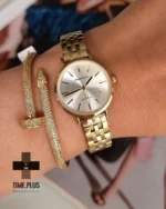 ساعت مچی زنانه مایکل فلینی مدل MF-2434L-F طلایی