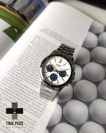 ساعت مچی مردانه کاسیو مدل MTP-1374D-7A2VDF سفید با صفحه داخل سرمه‌ای