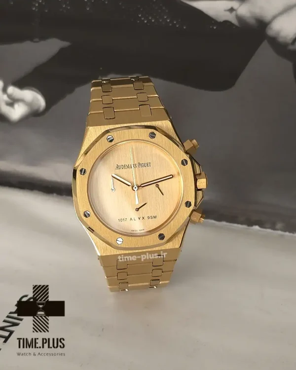 ساعت مچی مردانه ادمارپیگه مدل رویال اوک آف شو Alyx 9SM 1017 طلایی