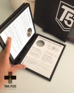 ساعت مچی مردانه T5 مدل 3706G مشکی عدد رزگلد