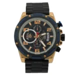 ساعت مچی مردانه T5 مدل 3706G مشکی عدد رزگلد