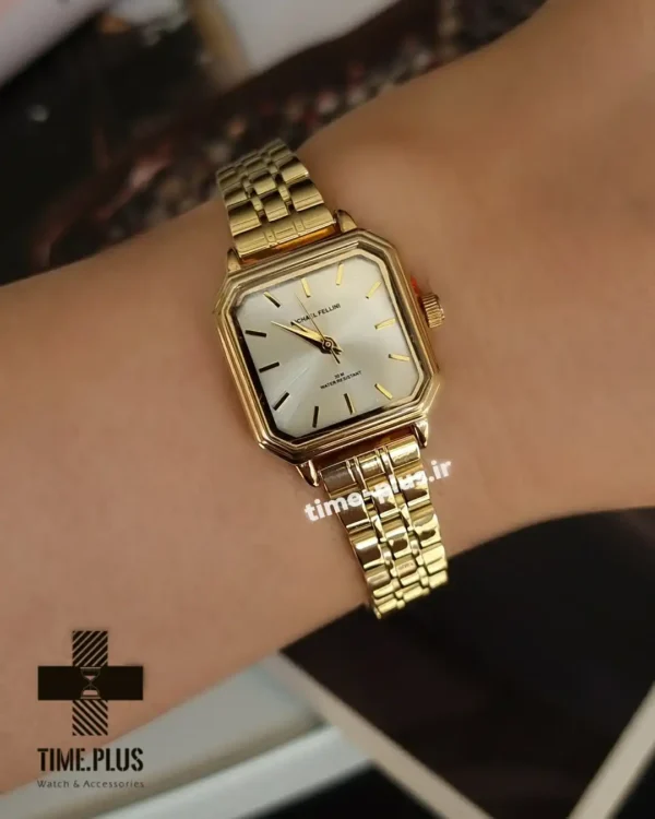 ساعت مچی زنانه مایکل فلینی مدل MF-2433L-F طلایی
