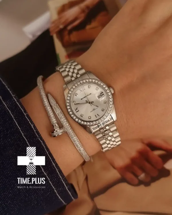 ساعت مچی زنانه مایکل فلینی مدل MF-2422L-B نقره ای