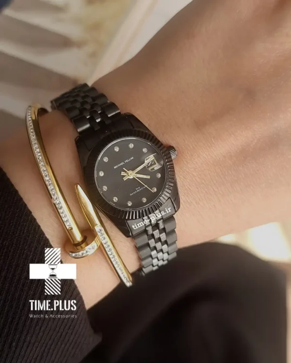 ساعت مچی زنانه مایکل فلینی مدل MF2432L-K مشکی