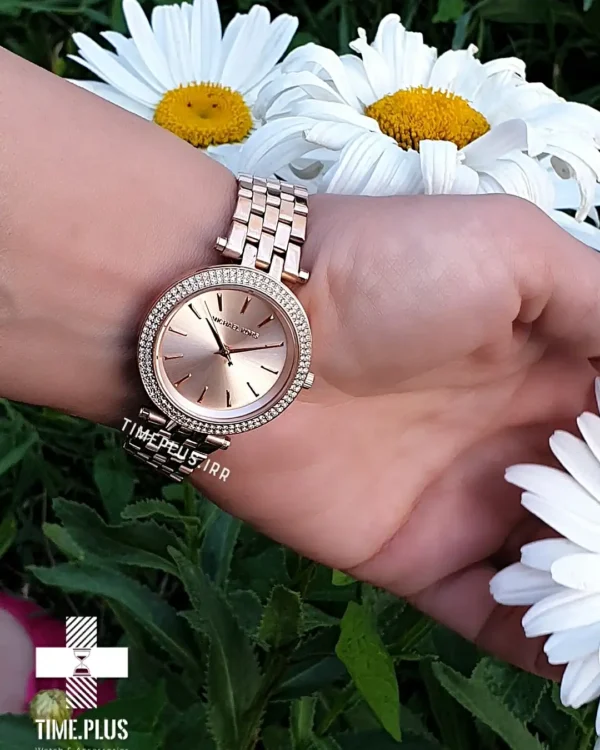 ساعت مچی زنانه مایکل کورس رزگلد