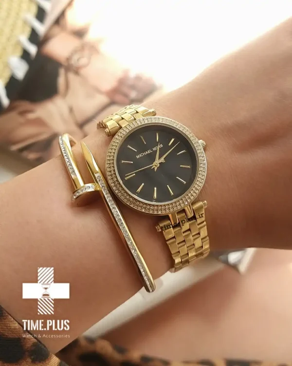 ساعت مچی زنانه مایکل کورس طلایی