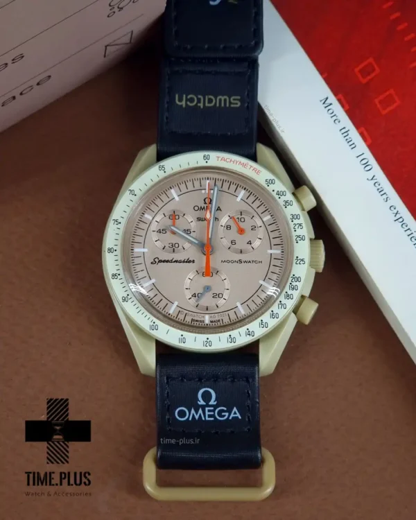 ساعت مچی مردانه امگاسواچ مدل Mission To Jupiter کرم