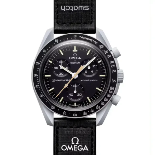 ساعت مچی زنانه امگاسواچ مدل Mission To The Moon Moonshine Gold طوسی