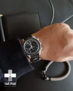 ساعت مچی زنانه امگاسواچ مدل Mission to Moon مشکی طوسی