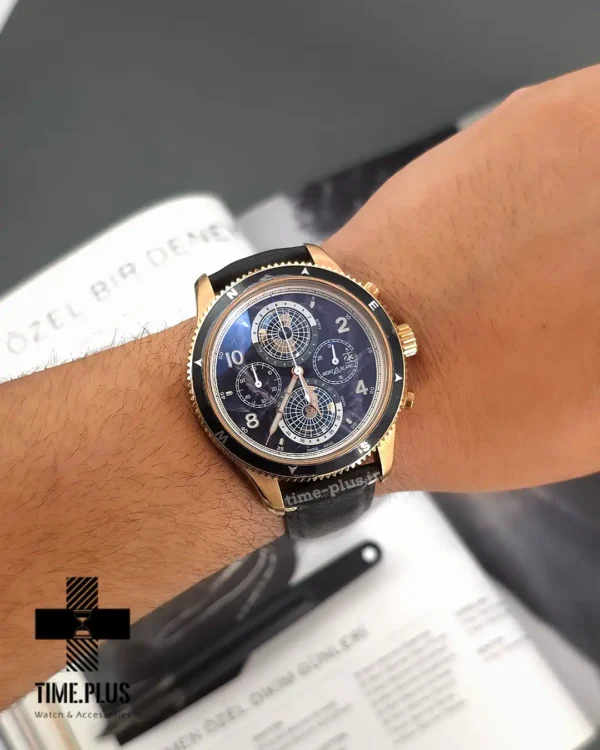 ساعت مچی مردانه مون‌بلان سرمه ای