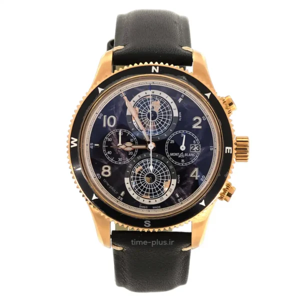 ساعت مچی مردانه مون‌بلان سرمه ای
