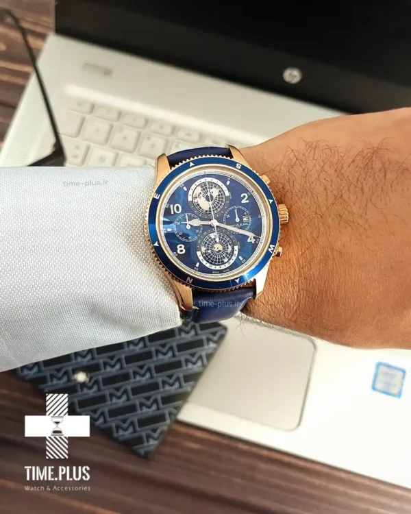 ساعت مچی مردانه مون‌بلان سرمه ای