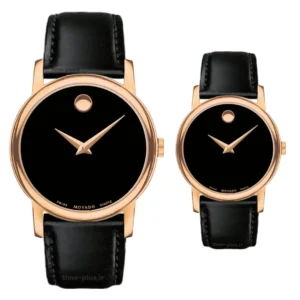 ساعت مچی ست زنانه و مردانه موادو مشکی