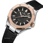 ساعت مچی زنانه نیوی فورس مدل NF5026 نقره ای رزگلد