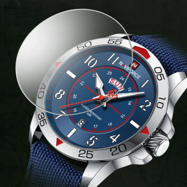 ساعت مچی مردانه نیوی فورس مدل 9204 سرمه ای