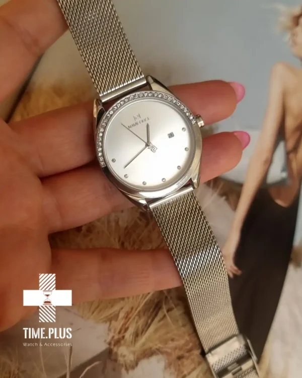 ساعت مچی زنانه نیوی فورس مدل NF5015 نقره ای